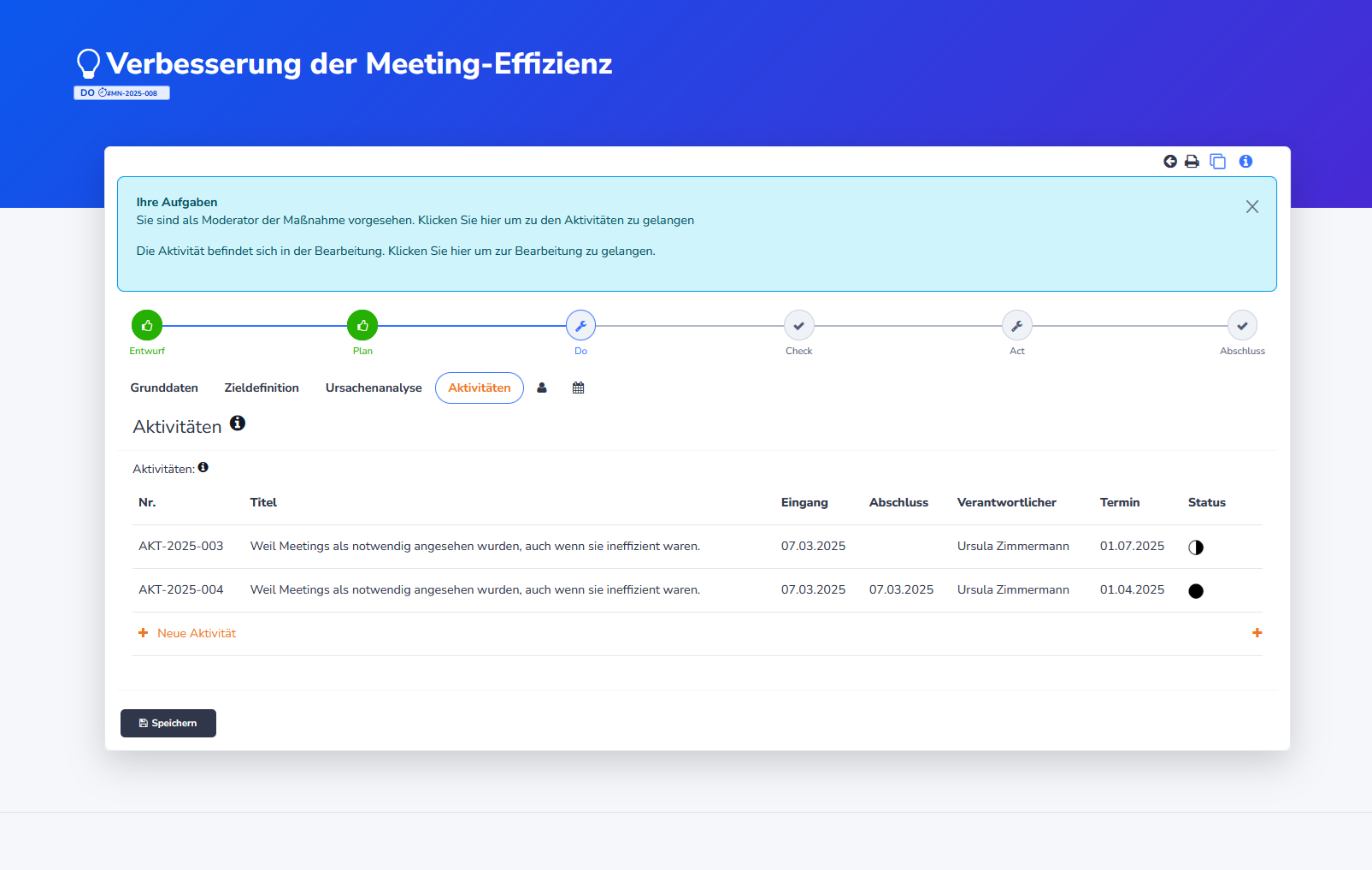 Trevios Ideenmanagement Software KVP PDCA